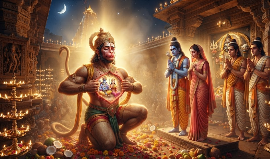 श्रीराम और माता सीता के दर्शन