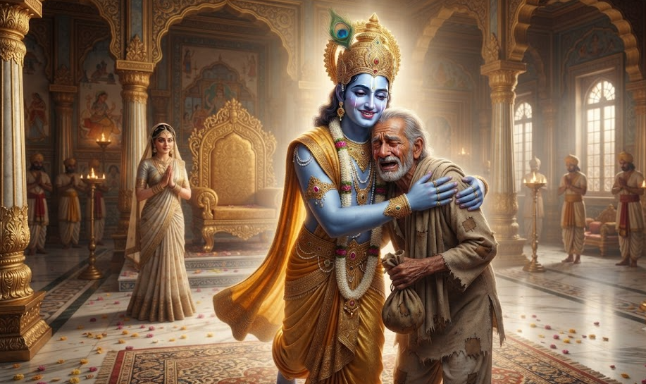 श्रीकृष्ण और सुदामा की कथा
