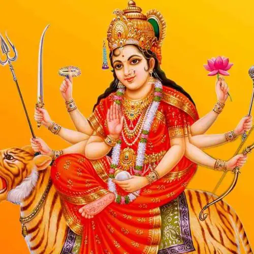 Lal Dhwaja Lahraye Re Maiya