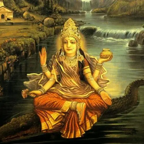 Shri Narmada Ashtakam (श्री नर्मदा अष्टकम) with Hindi-English Lyrics